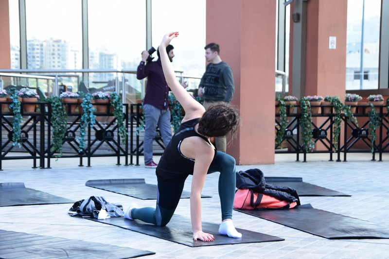 City Centre Beirut Mums in the City Yoga Class
